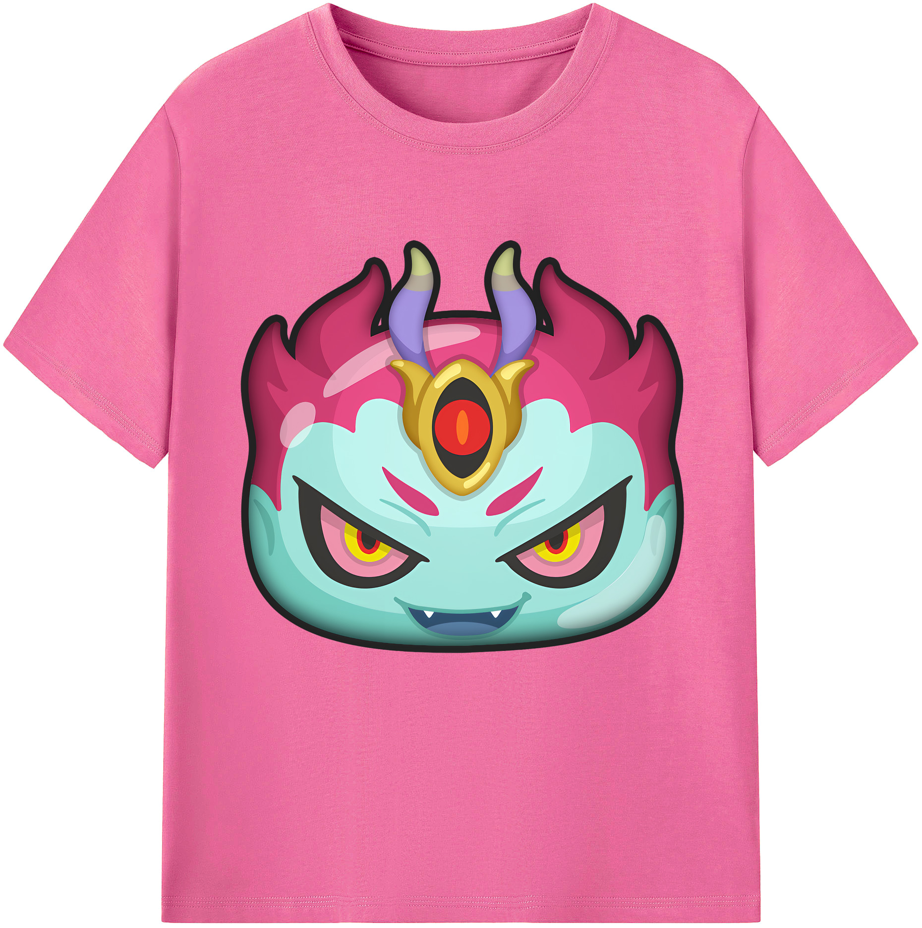 （画像用） 妖怪ウォッチ Yo-kai Watch レディースカジュアルプリントTシャツ（綿100％）